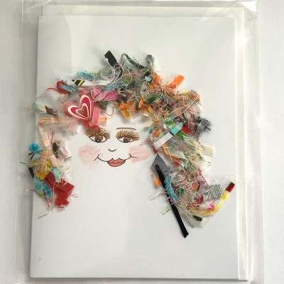  Cartes de souhait avec fibres recyclées # 11
